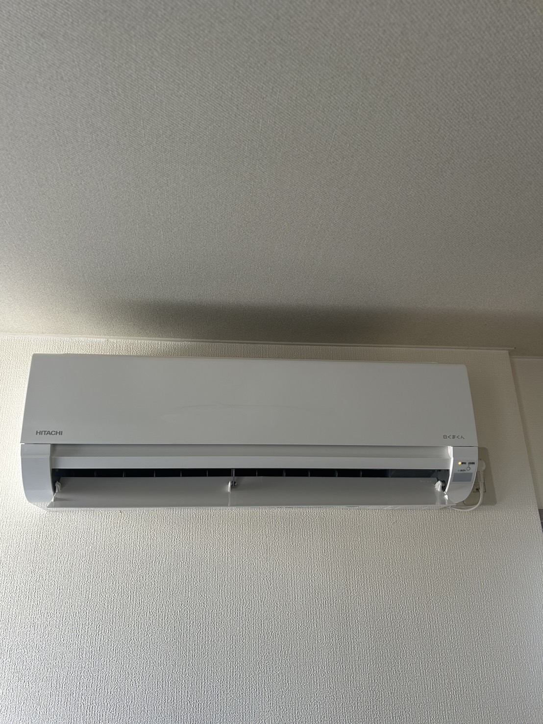 滋賀県野洲市 ルームエアコン交換工事 試運転確認施工例